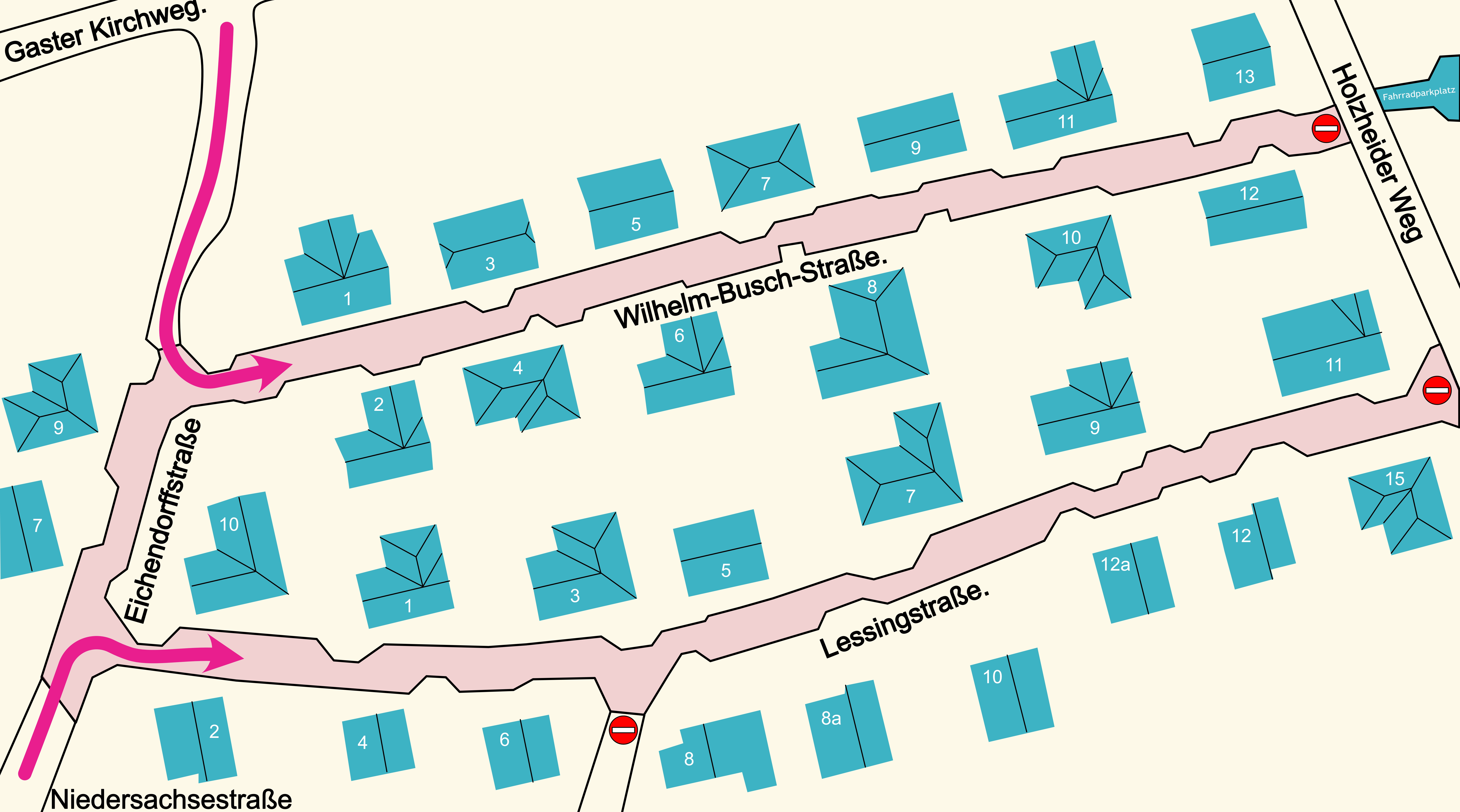 Standplan Flohmarkt
