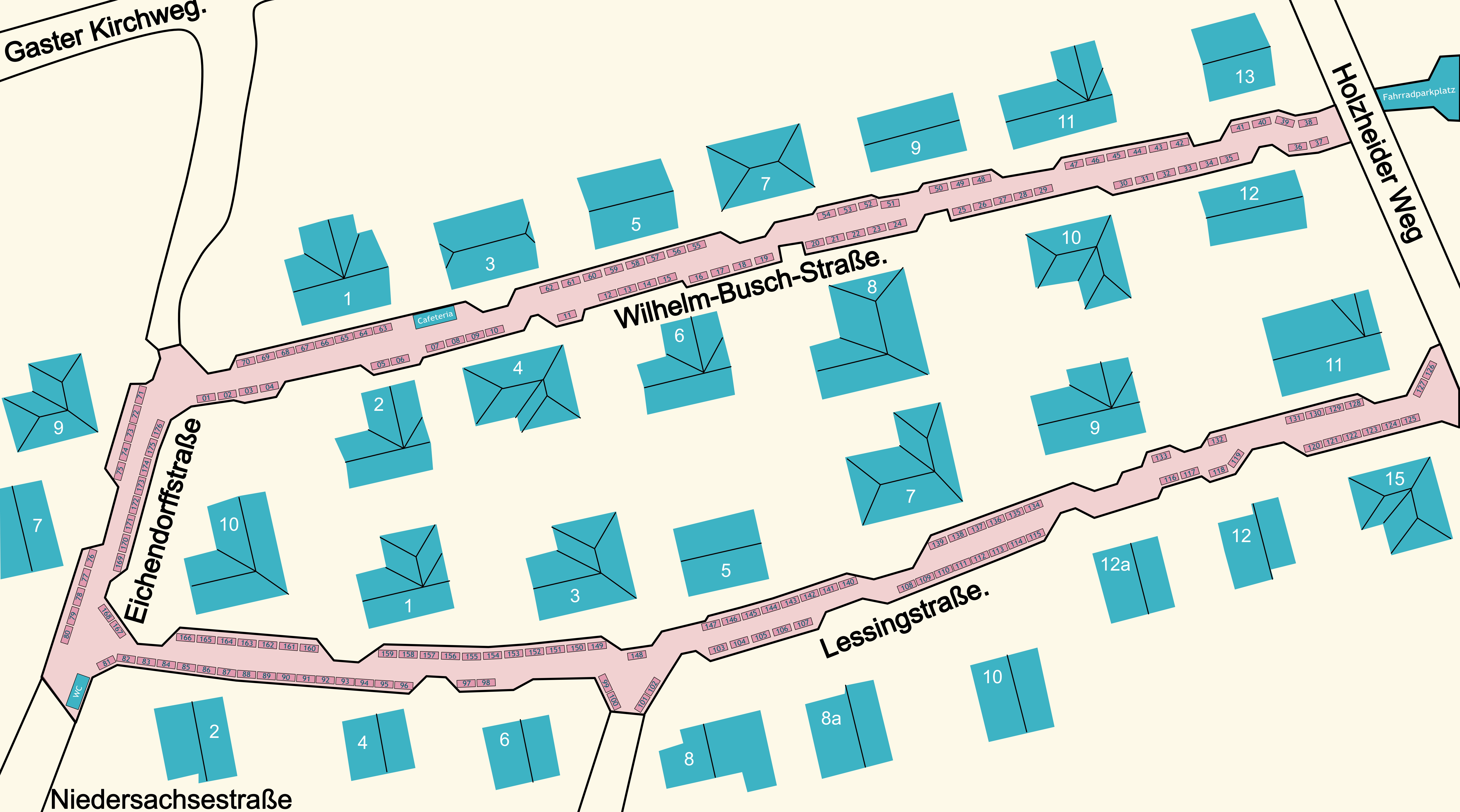 Standplan Flohmarkt